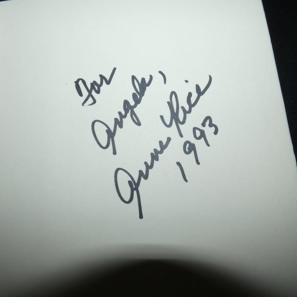 Anne Rice LASHER Signed 1st - Picture 3 of 14